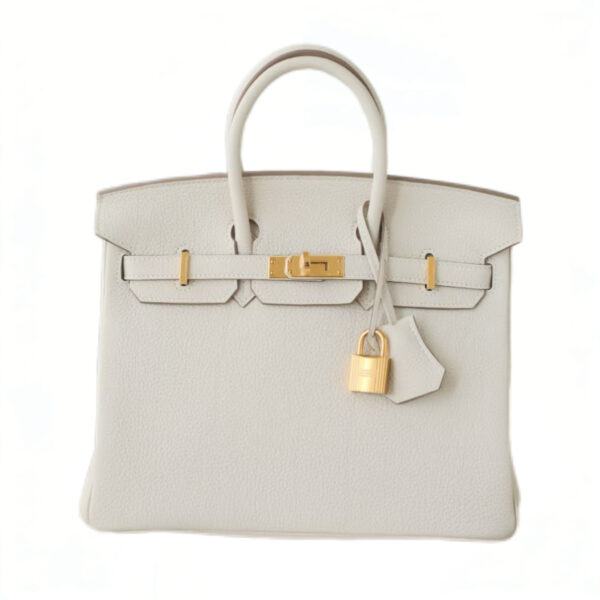 Replica Hermès Birkin 25 Handbag Gold Hardware Togo Leather