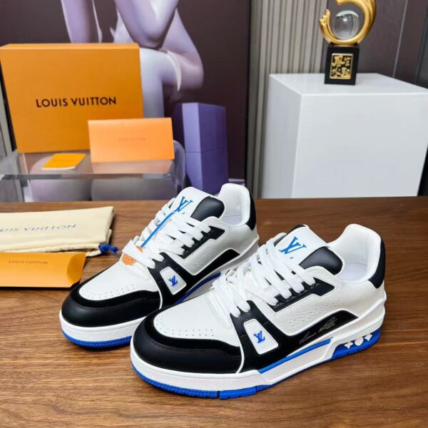 LV Trainer Unisex Low Top SneakersMaterial