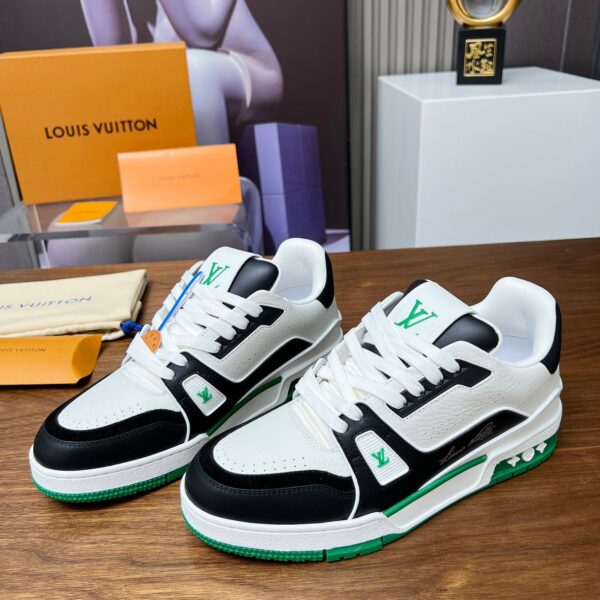 LV Trainer Unisex Low Top SneakersMaterial