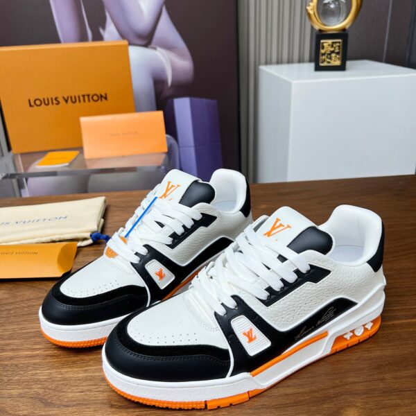 LV Trainer Unisex Low Top SneakersMaterial