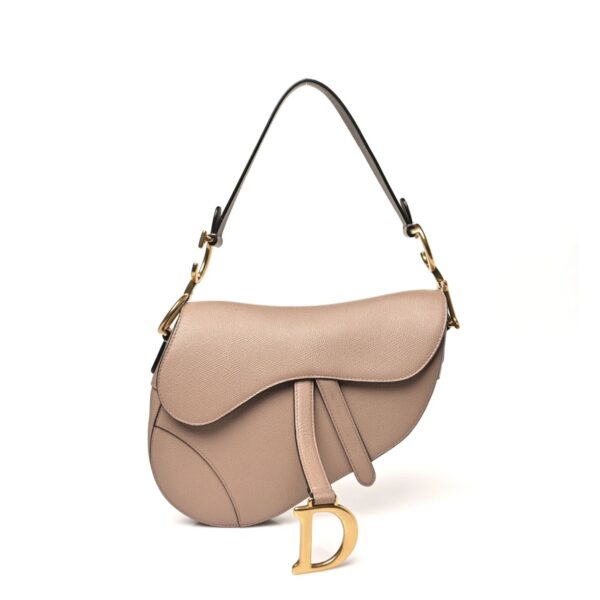 Grained Calfskin Saddle Bag Fard