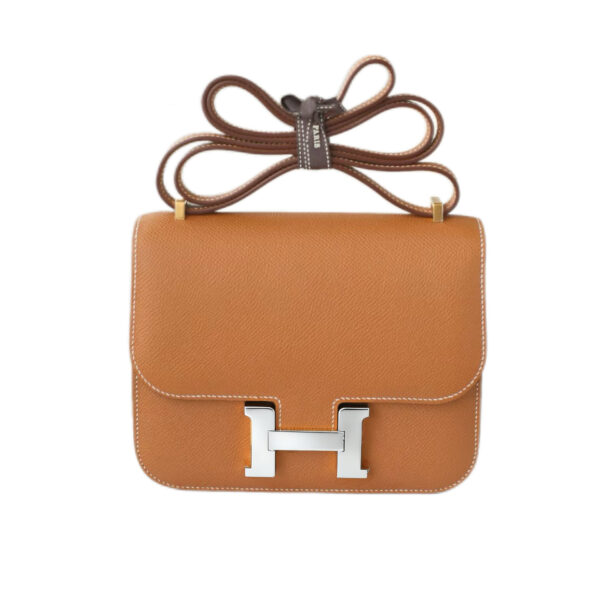 Hermès Constance 24 Handbag Silver Hardware Epsom Leather