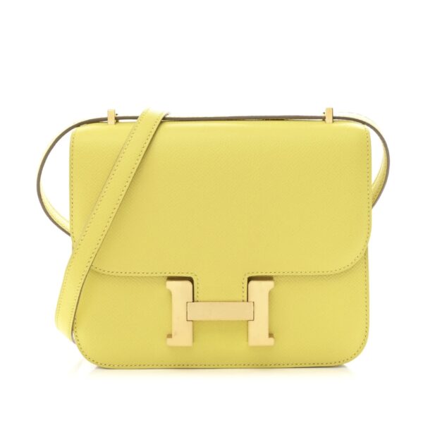 Hermès Constance 18 Lime Epsom Replica